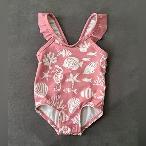 Little Planet by Carter’s 3M Baby Seashell Print Recycled Swimsuit